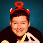 Gäste mit Teletubbies Haarreifen und Ohren in der Fotobox Kassel